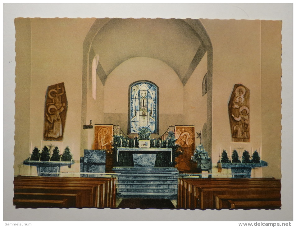 (3/7/45) AK "Wemding" Kirche, Altar - Wemding