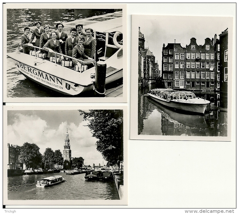 10 Snapshots Nederland Amsterdam / Bergmann Roundtrip Canal Ride Bateau Boot Boat/ Scan 2 = Qqs Exemples Some Examples - Sonstige & Ohne Zuordnung