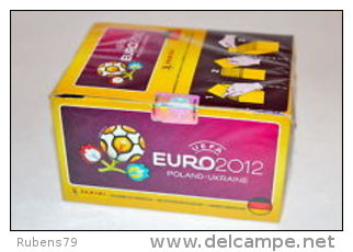 STICKERS PANINI EURO 2012  BOX DA 100 BUSTINE TEDESCHE - EUROPEI DI CALCIO 2012 - - Edizione Tedesca