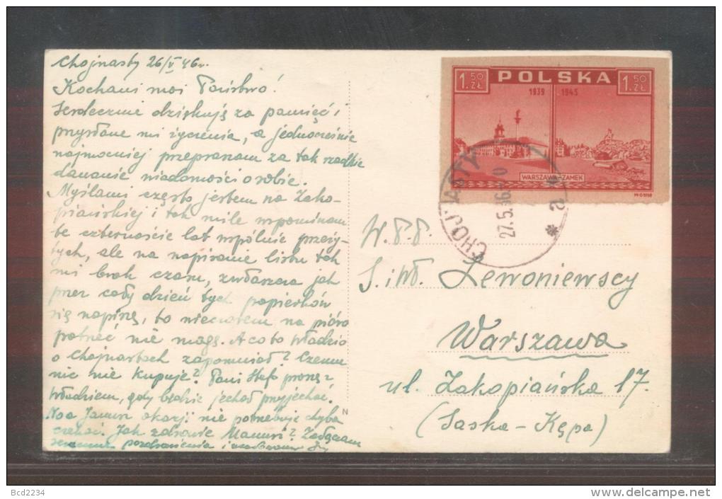 POLAND HERMSDORF UNTERM KYNAST POSTALLY USED POSTCARD VERY GOOD CONDITION - Polen