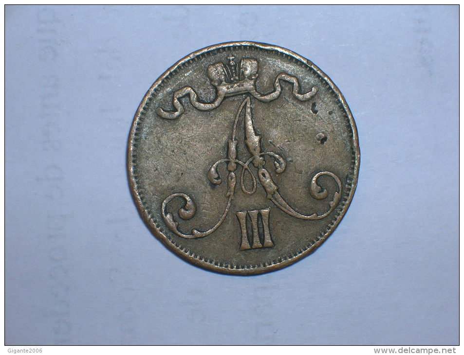 Finlandia 5 Pennia 1889 (5119) - Finlandia