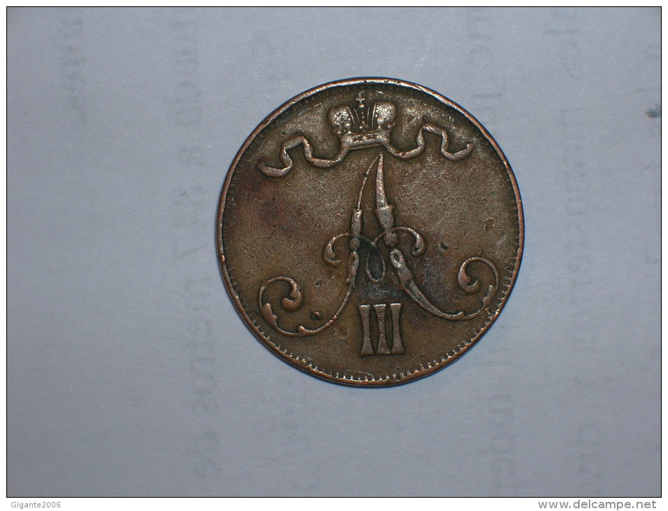 Finlandia 5 Pennia 1889 (5120) - Finlandia