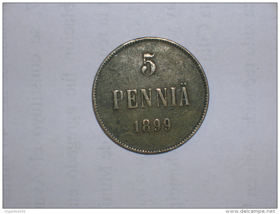 Finlandia 5 Pennia 1899 (5122) - Finlandia
