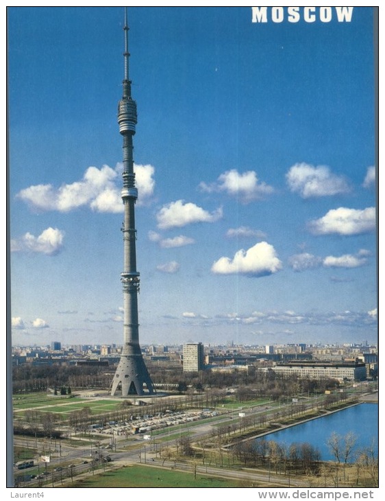 (111) Russia - Moscow TV Telecommunication Tower - Astronomy