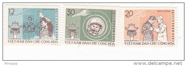 North Vietnam1962 Titov Visit Set MNH - Vietnam