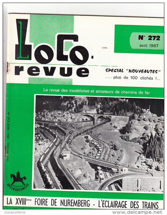 Loco Revue 272 - 1967 - NÜRENBERG , E03 MÄRKLIN HAMO - Français