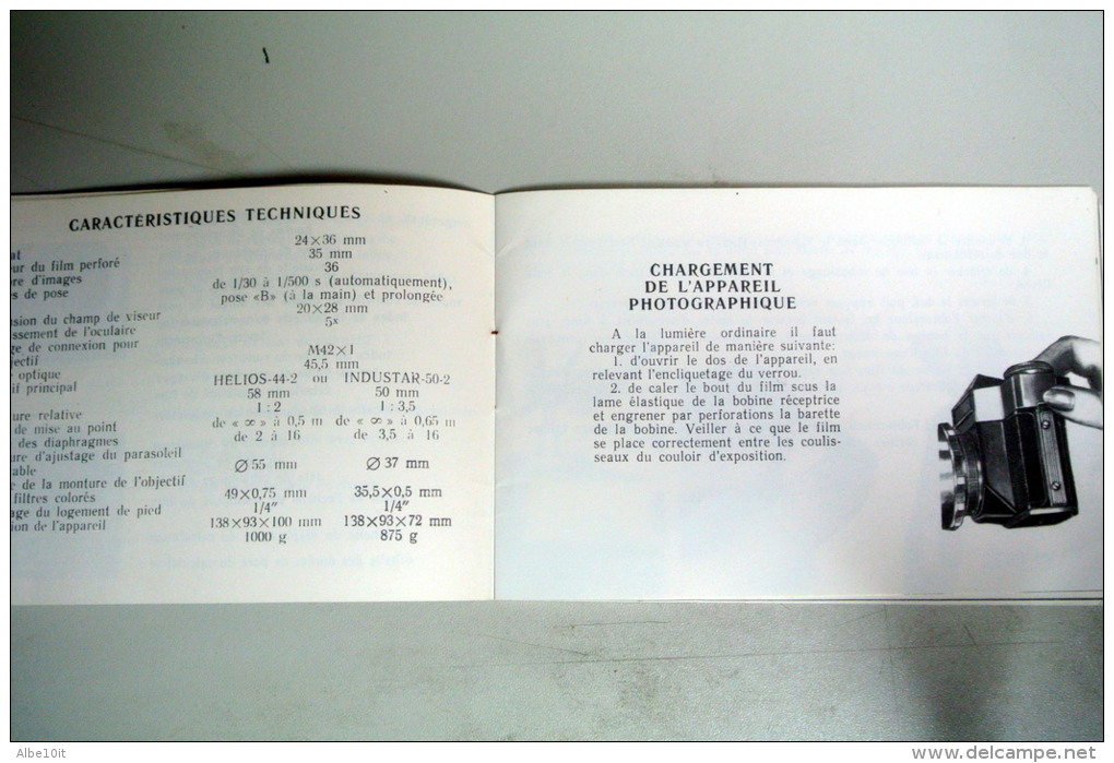 MANUALE IN FRANCESE PER FOTOCAMERA ZENIT E - Altri & Non Classificati