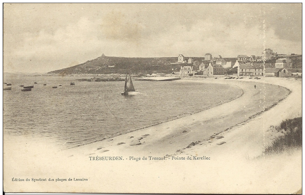 22 - TREBEURDEN - Côtes D' Armor - Plage De Trozoul - Pointe De Kerellec - Trébeurden