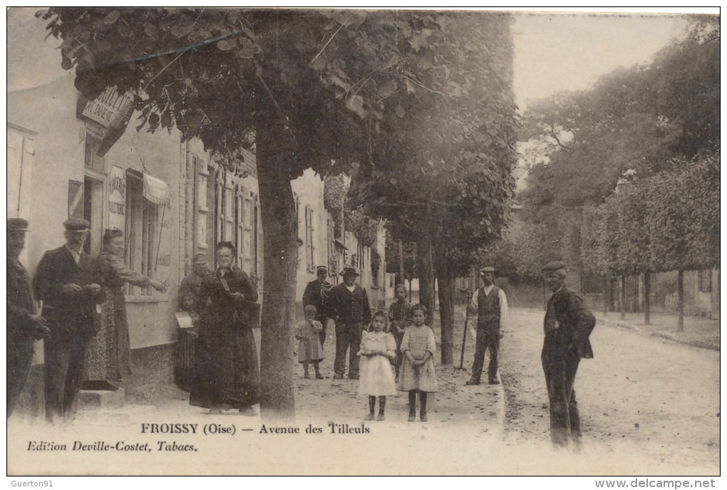 ( CPA 60 )  FROISSY  /   Avenue Des Tilleuls  - - Froissy