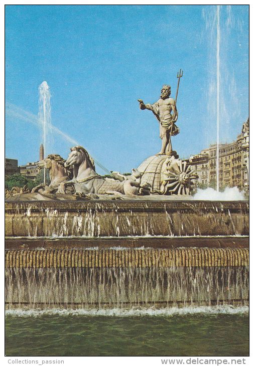 Cp , ESPAGNE , MADRID , Fuente De Neptuno - Madrid