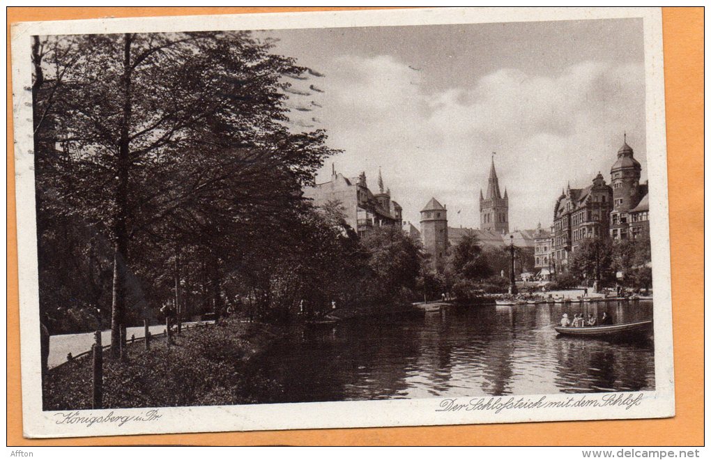 Konigsberg I Pr Old Postcard - Ostpreussen