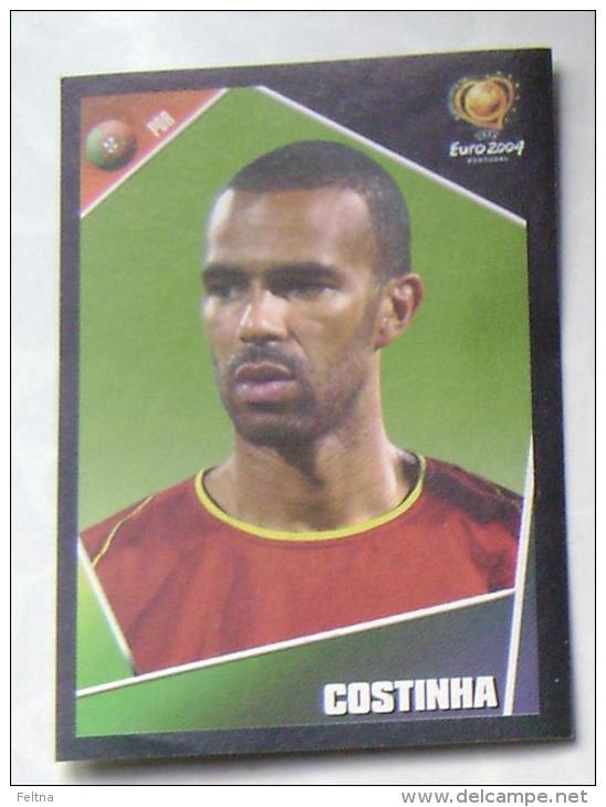 COSTINHA PORTUGAL #16 PANINI STICKER 2004 UEFA EURO SOCCER CHAMPIONSHIP PORTUGAL FUSSBALL FOOTBALL - English Edition