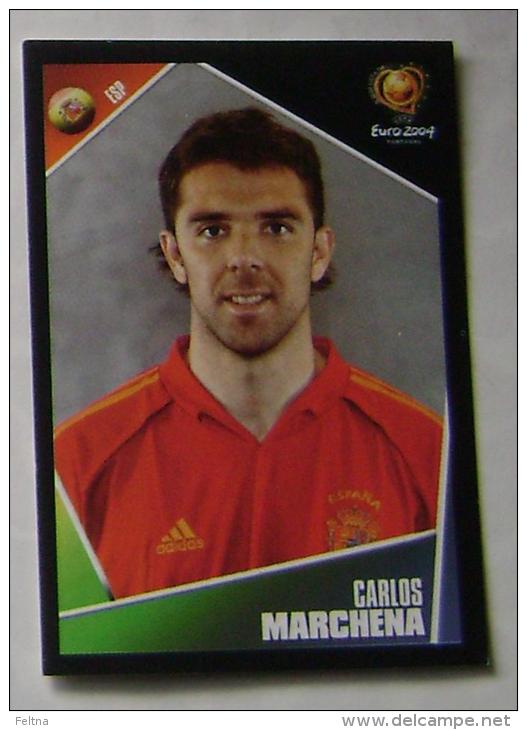 CARLOS MARCHENA SPAIN #73 PANINI STICKER 2004 UEFA EURO SOCCER CHAMPIONSHIP PORTUGAL FUSSBALL FOOTBALL - Edition Anglaise