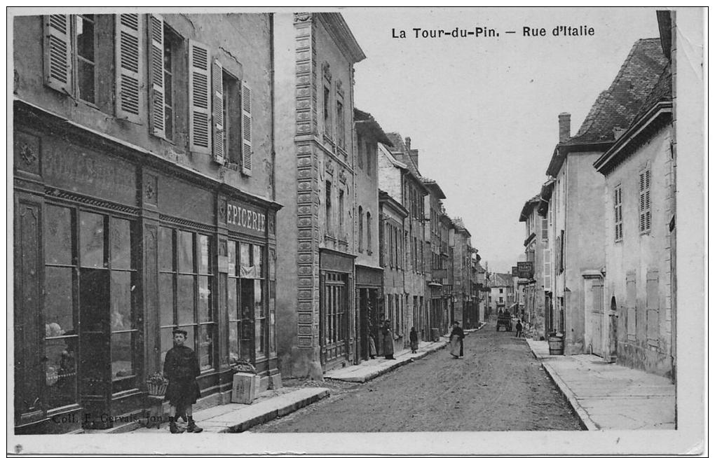 38 La Tour Du Pin - Rue D'italie - La Tour-du-Pin