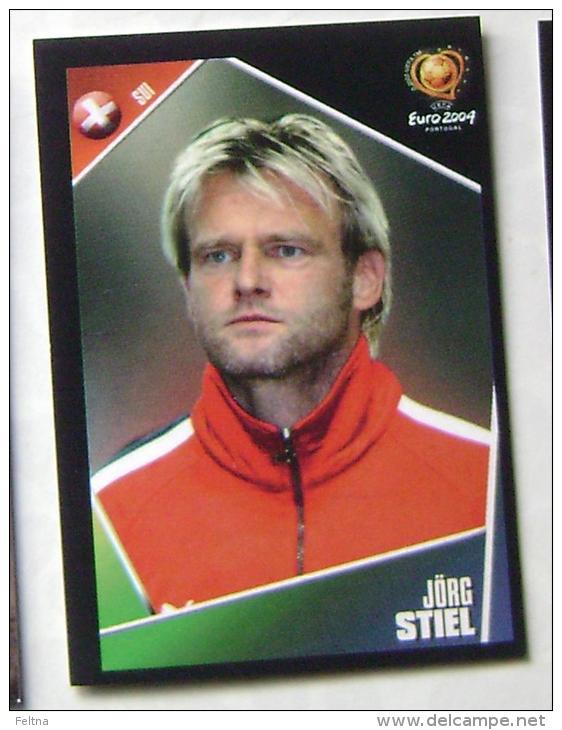 JORG STIEL SWITZERLAND #138 PANINI STICKER 2004 UEFA EURO SOCCER CHAMPIONSHIP PORTUGAL FUSSBALL FOOTBALL - Edition Anglaise