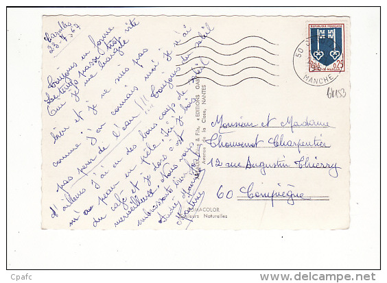 Carte 1960 Multivues Saint Pair ,Jullouville,Avranches,St Jean Le Thomas,Carolles - Other & Unclassified