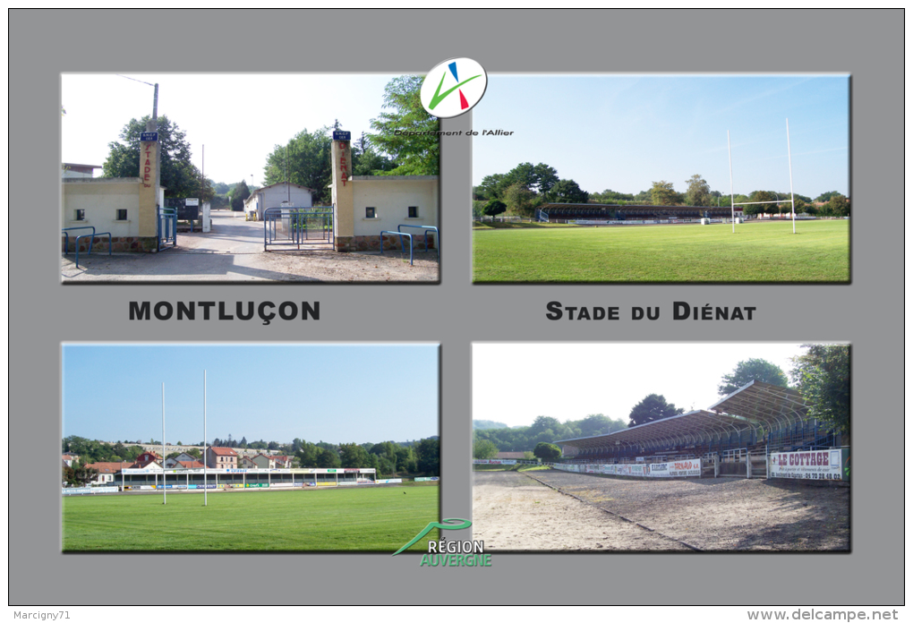 MONTLUCON Stade Stadium Stadio - Montlucon