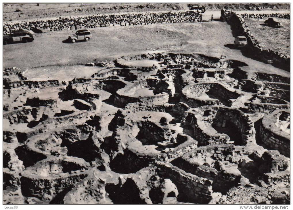 C1960 BARUMINI NURAGHE SU NURAXI TRATTO NORD EST DEL VILLAGGIO - Autres & Non Classés