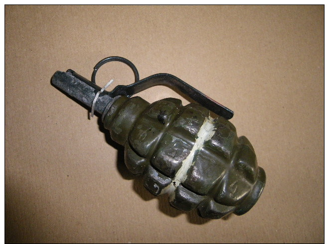 Grenade Mle F1 Défensive Verte Pays De L'est (inerte) - Equipement