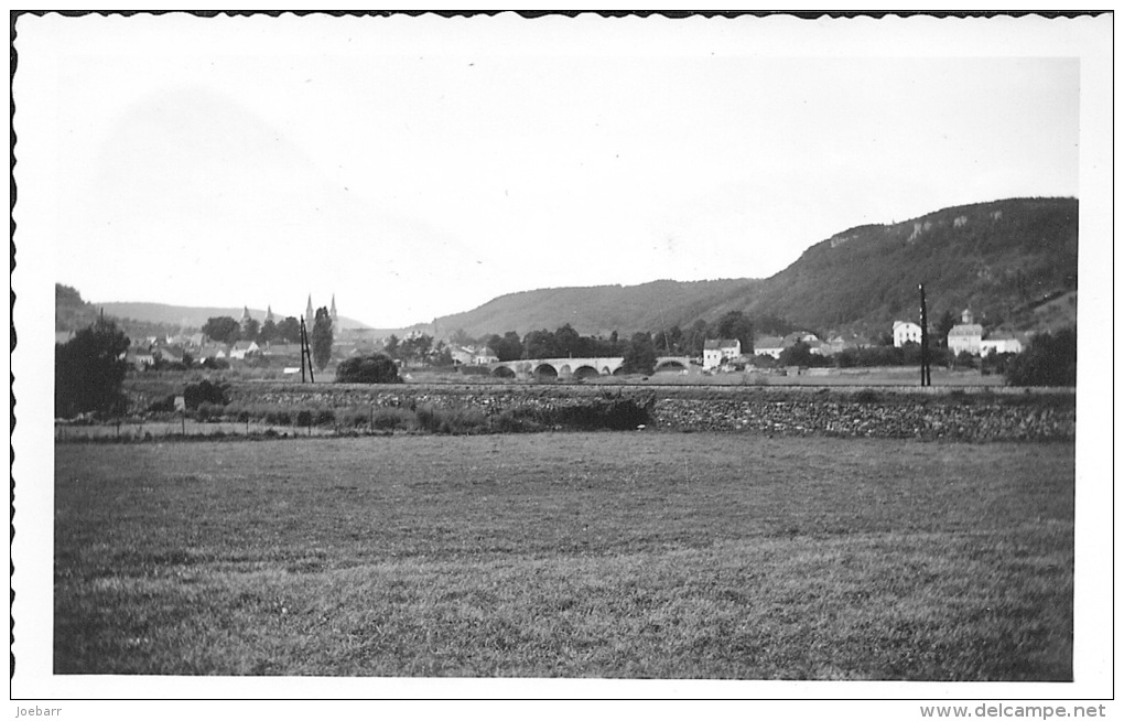 Originele Foto Uit 1937 Gezicht Op Echternach, Luxembourg - Autres & Non Classés