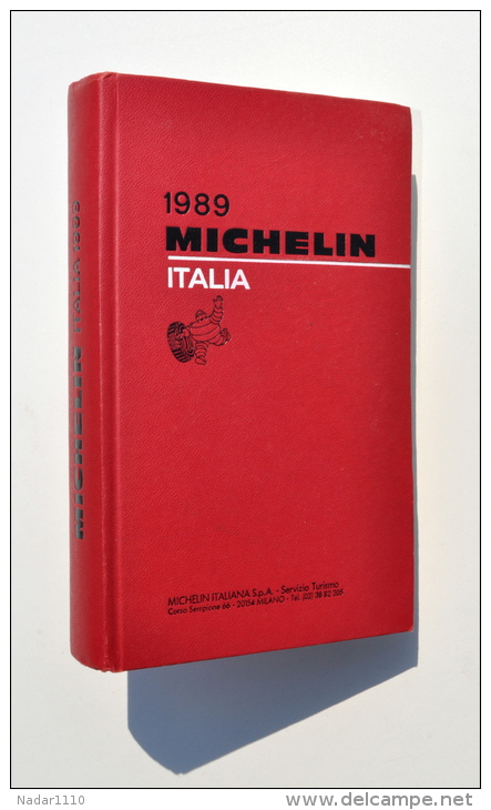 Guide Michelin ITALIA 1989 - Michelin (guide)