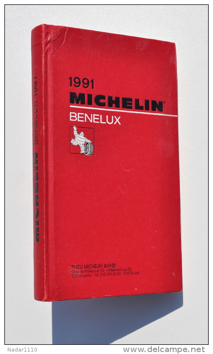 Guide Michelin BENELUX 1991 - Michelin-Führer