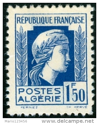 ALGERIA, COLONIA FRANCESE, FRENCH COLONY, 1944, FRANCOBOLLO NUOVO (MLH*), Scott 179 - Neufs