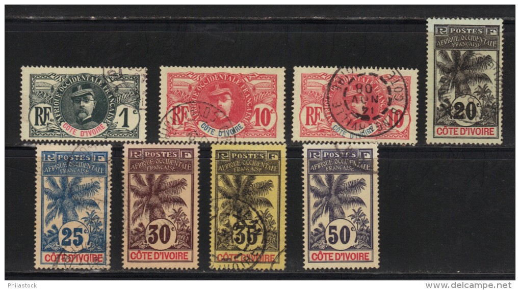 COTE D´IVOIRE N° Entre 21 & 31 Obl. - Used Stamps