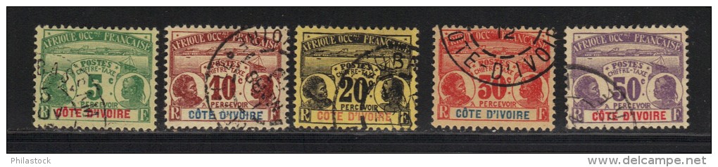 COTE D´IVOIRE T N° Entre 1 & 6 Obl. - Used Stamps