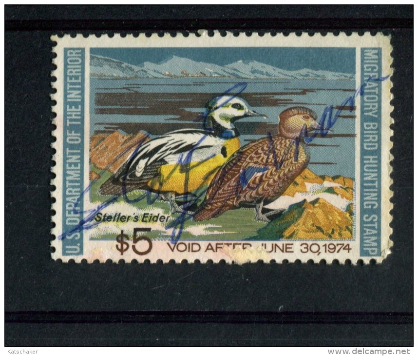 USA GEBRUIKT USED OBLITERE MIT STEMPEL SCOTT RW 40 - Duck Stamps