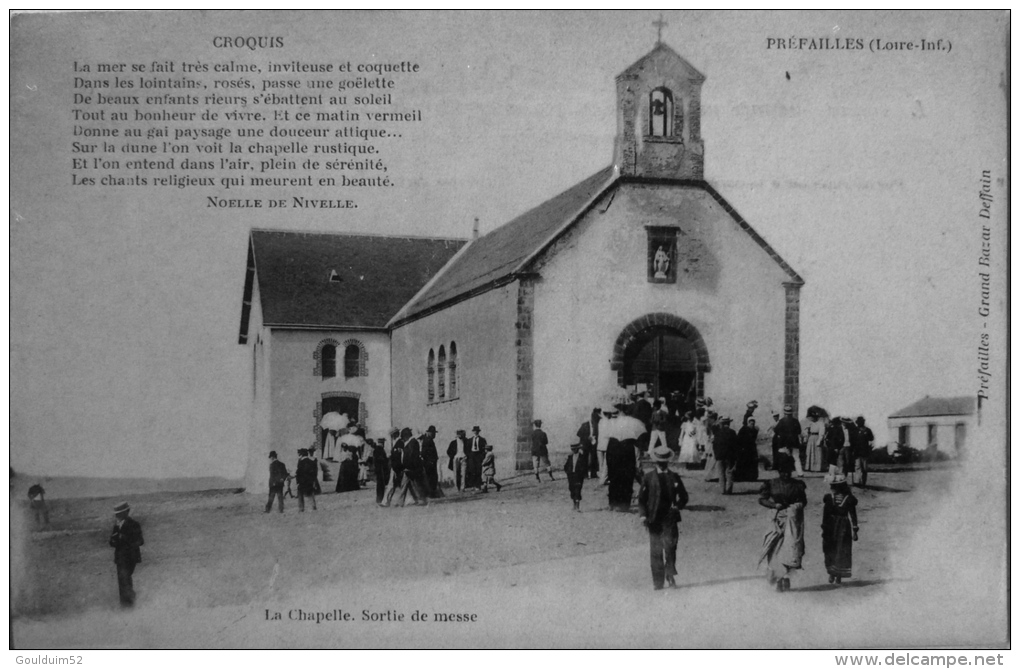 La Chapelle, Sortie De Messe - Préfailles