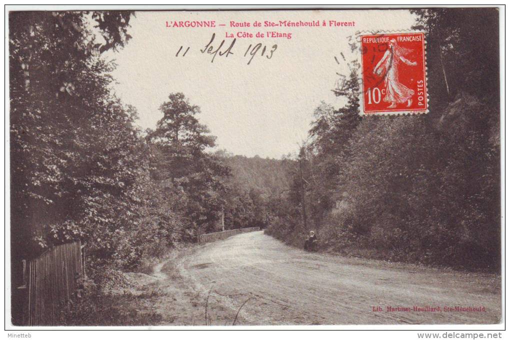 51 Route De Ste Menehould à Florent La Côte De L'étang - Sainte-Menehould