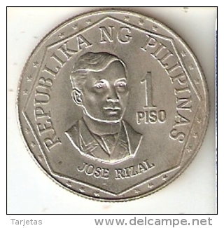 MONEDA DE FILIPINAS DE 1 PISO DEL AÑO 1978 (COIN) - Philippines