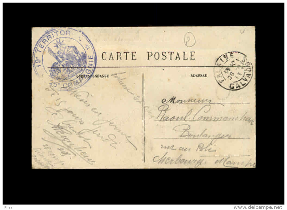 14 - FALAISE - Cantonnement - Falaise