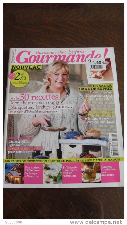 Revue Gourmande N° 2 - Plus De 50 Recettes En Mars 2010 - Cooking & Wines