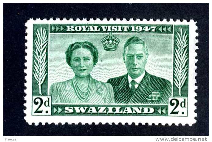 6485x)  Swaziland 1947 ~ -Sc # 45 ( Cat.$ .25 )  Mnh**~ Offers Welcome! - Swaziland (...-1967)