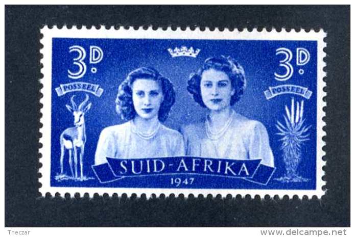 6498x)  South Africa 1947 ~ -Sc # 105b ( Cat.$ .25 )  Mnh**~ Offers Welcome! - Unused Stamps