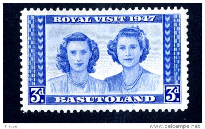 6529x)  Basutoland 1947 ~ -Sc # 37 ( Cat.$ .25 )  Mnh**~ Offers Welcome! - 1933-1964 Colonia Británica