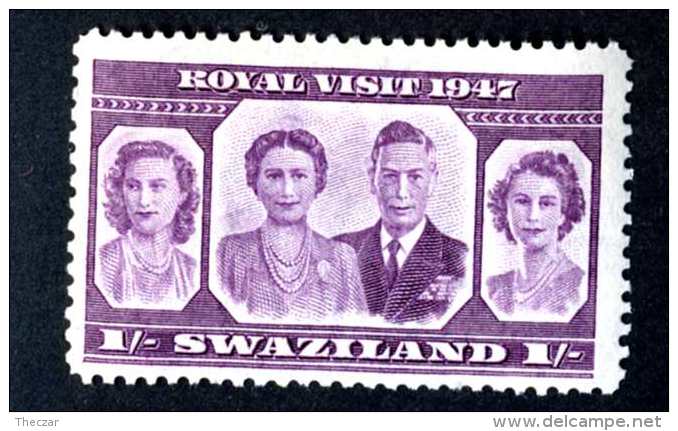 6542x)  Swaziland 1947 ~ -Sc # 47 ( Cat.$ .25 )  Mnh**~ Offers Welcome! - Swaziland (...-1967)