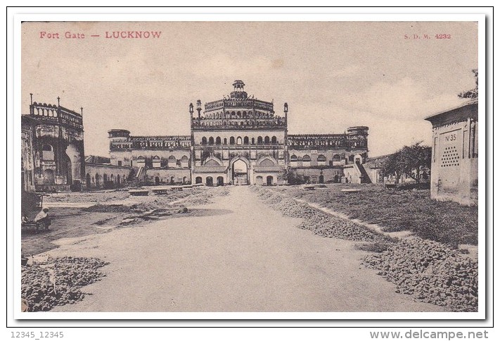 Lucknow Fort Gate - India