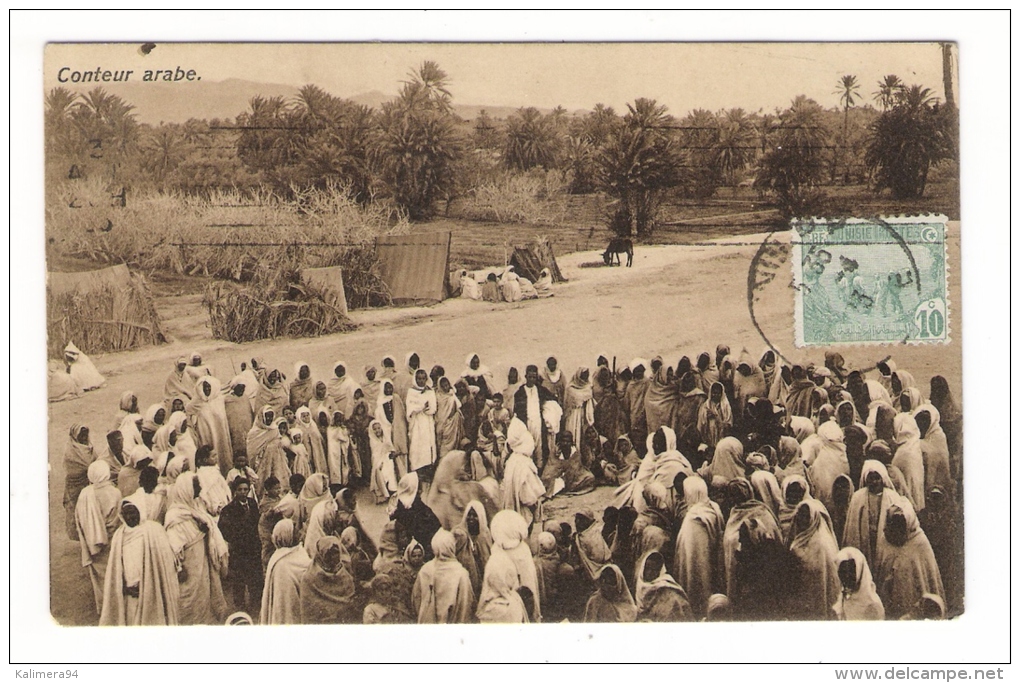 TUNISIE  /  CONTEUR  ARABE  /  Edit. LEHNERT & LANDROCK  Sans Numéro  ( 1ère Série ) - Tunisia