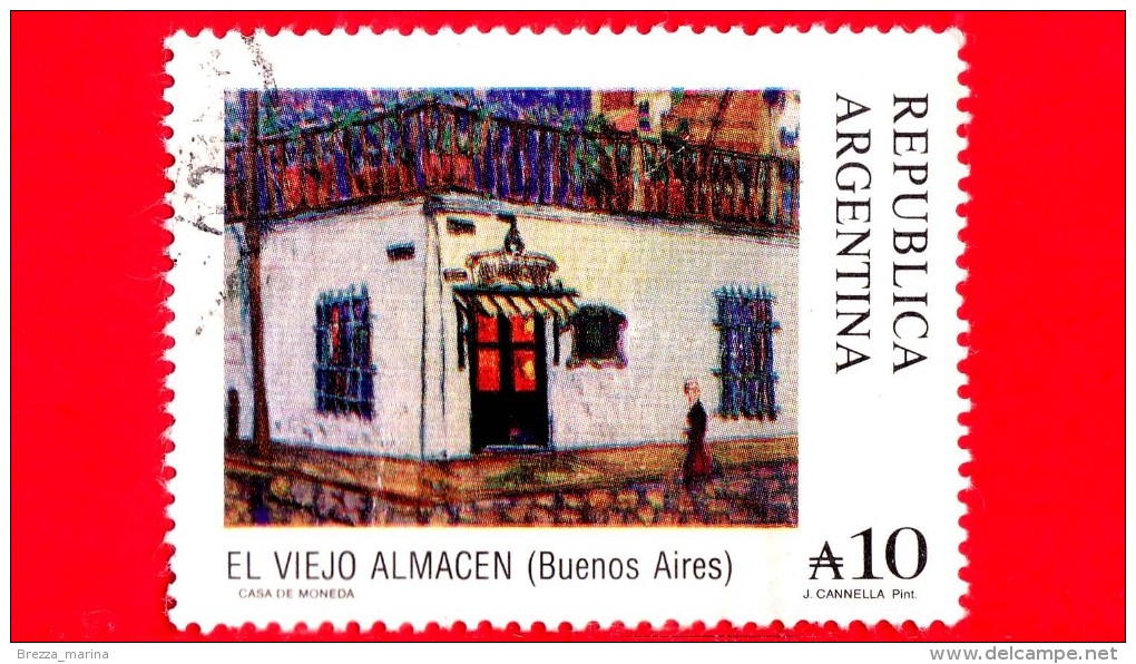 ARGENTINA - Usato -  1988 - EL VIEJO ALMACEN - 'Vecchio Magazzino' - 10 - Used Stamps