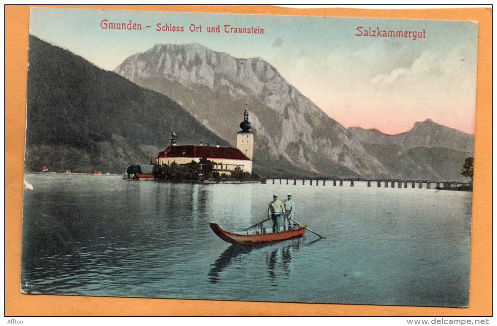 Gmunden Salzkammergut 1910 Postcard - Gmunden