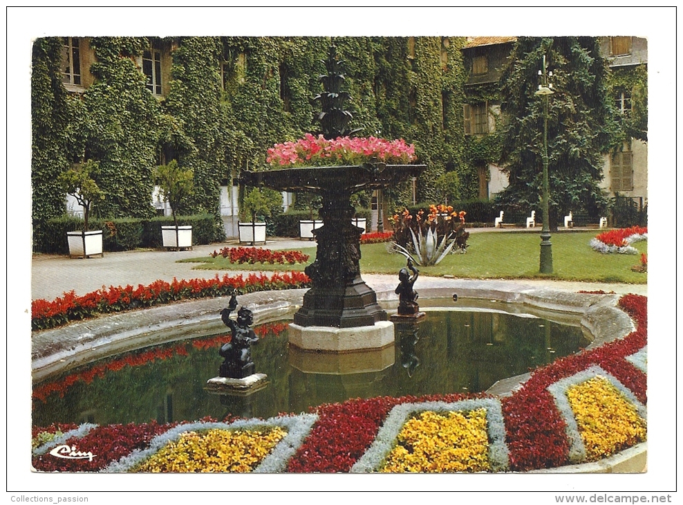 Cp, 42, Montbrison, Jardin D´Allard, Voyagée 1973 - Montbrison