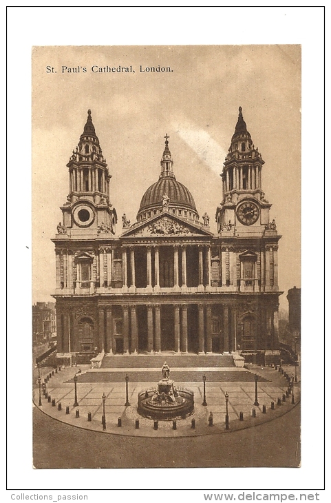 Cp, Angleterre, Londres, St-Paul's Cathedral - St. Paul's Cathedral