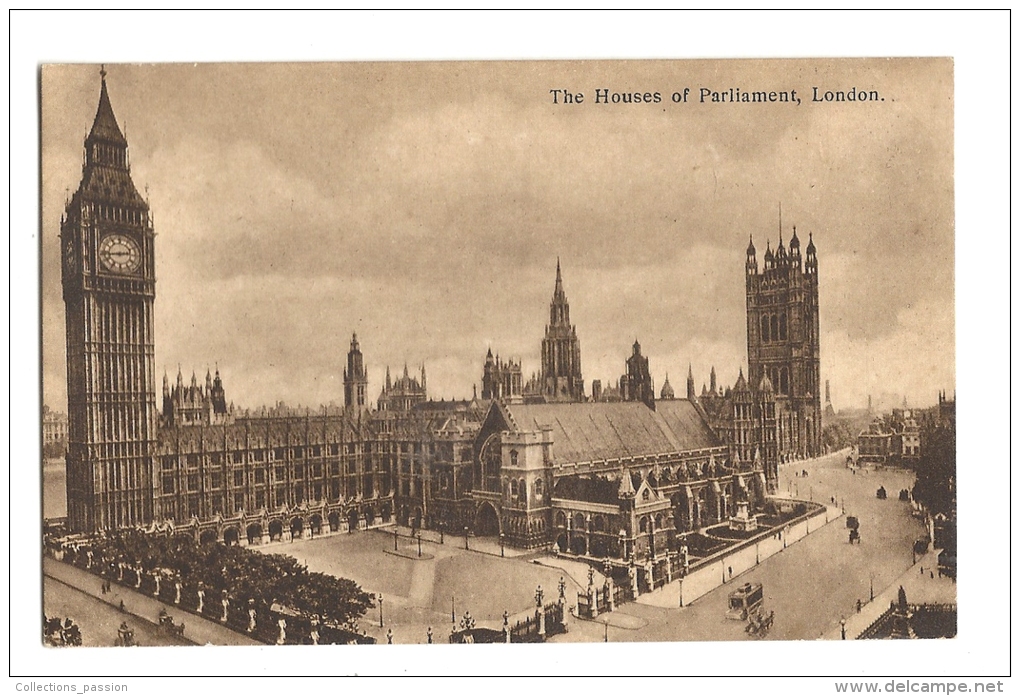 Cp, Angleterre, Londres, The Houses Of Parliament - Houses Of Parliament