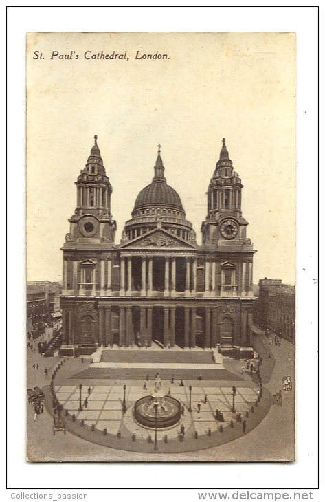 Cp, Angleterre, Londres, St-Paul's Cathedral - St. Paul's Cathedral