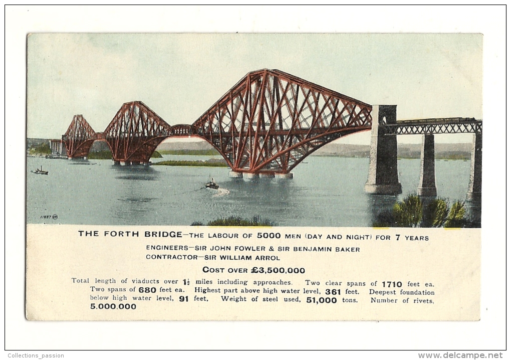 Cp, Angleterre, Ecosse, The Forth Bridge - Fife