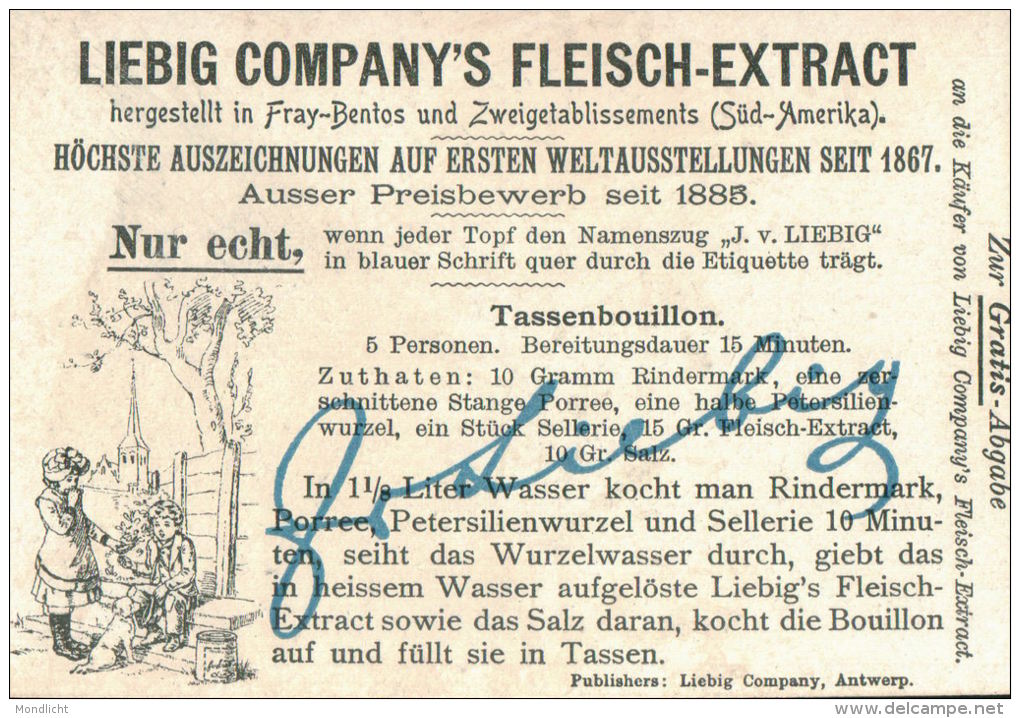 Liebig  - Fasane - Königsglanzfasan. Lady Amherstfasan - 1901 - Liebig