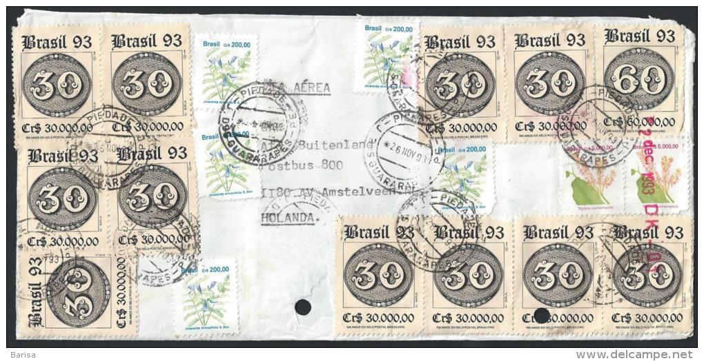 Cover From  Piedade To Netherland; 26-11-1993 - Storia Postale